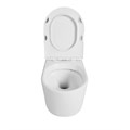 Унитаз подвесной Grossman Thin Rim GR-5602S (520х365х345) тонкий ободок,белый с тонкой крышкой,микролифт,1 место GR-5602S