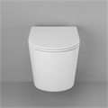 Унитаз подвесной Grossman Thin Rim GR-5602S (520х365х345) тонкий ободок,белый с тонкой крышкой,микролифт,1 место GR-5602S