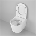 Унитаз подвесной Grossman Thin Rim GR-5602S (520х365х345) тонкий ободок,белый с тонкой крышкой,микролифт,1 место GR-5602S