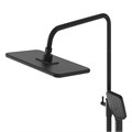 Душевая стойка Grossman Style 500.K35.05.210 с верхним душем,ручной лейкой и смесителем,черный матовый,1 место 500.K35.05.210