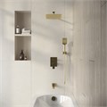 Душевая система скрытого монтажа Grossman Style 501.K35.05.320 золото сатиновый,1 место 501.K35.05.320