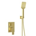 Душевая система скрытого монтажа Grossman Style 501.K35.05.320 золото сатиновый,1 место 501.K35.05.320