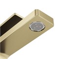 Смеситель для раковины высокий Grossman Style 520.K35.05.320 золото сатиновый,1 место 520.K35.05.320