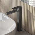 Смеситель для раковины высокий Grossman Style 520.K35.05.420 графит сатиновый,1 место 520.K35.05.420