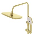Душевая стойка Grossman Pragma 500.K35.03.320 с верхним душем,ручной лейкой и смесителем,золото сатиновый,1 место 500.K35.03.320