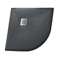Душевой поддон Grossman Strong GR-S2100100 (100х100) из искусственного камня,1/4 круга,графит,1 место GR-S2100100