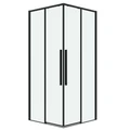 Душевое ограждение Grossman Galaxy 300.K33.01.9090.21.00 (90х90х195) квадрат,раздвижная,черный матовый,стекло прозрачное, 1 место 300.K33.01.9090.21.00