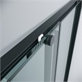 Душевое ограждение Grossman Galaxy 300.K33.01.9090.21.00 (90х90х195) квадрат,раздвижная,черный матовый,стекло прозрачное, 1 место 300.K33.01.9090.21.00