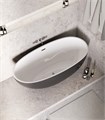 Ванна отдельностоящая Grossman Fly GR-1104MB (170х75х58) цвет черный/белый матовый,1 место GR-1104MB