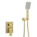 Душевая система скрытого монтажа Grossman Classic 501.K35.04.320 золото сатиновый,1 место 501.K35.04.320