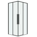 Душевое ограждение Grossman Galaxy 300.K33.01.8080.42.00 (80х80х195) квадрат,раздвижная,графит сатин,стекло прозрачное, 1 место 300.K33.01.8080.42.00