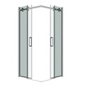 Душевое ограждение Grossman Classic 300.K33.04.8080.10.00 (80х80х195) квадрат,раздвижная,хром,стекло прозрачное, 2 места 300.K33.04.8080.10.00