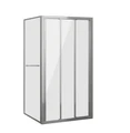 Душевое ограждение Grossman Alba1 GR-9090Al1 (90х90х190) квадрат,раздвижная, 2 места GR-9090Al1