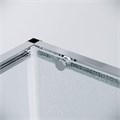Боковая стенка Grossman Galaxy 200.K33.01.100.10.02 (100х195) хром,стекло шиншилла, 1 место 200.K33.01.100.10.02