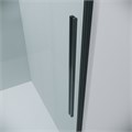 Дверь в нишу Grossman Galaxy 100.K33.01.110.42.00 (110х195) графит сатин,стекло прозрачное,раздвижная, 1 место 100.K33.01.110.42.00