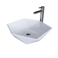 Раковина Grossman Diamond GR-3029 (460х460х150) белая,1 место GR-3029