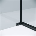 Душевое ограждение Grossman Pragma 100.K33.03.120.21.00-200.K33.03.80.21.00 (120х80х195) распашная,черный матовый,стекло прозрачное,2 места 120.K33.03.1280.21.00