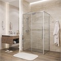 Душевое ограждение Grossman Galaxy 100.K33.01.130.10.00-200.K33.01.90.10.00 (130х90х195) раздвижная,хром,стекло прозрачное,2 места 120.K33.01.1390.10.00