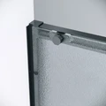 Дверь в нишу Grossman Style 100.K33.05.100.21.02 (100х195)  раздвижная(левая),черный матовый,стекло шиншилла,1 место 100.K33.05.100.21.02
