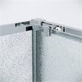 Душевое ограждение Grossman Cosmo 100.K33.02.100.10.02-200.K33.02.100.10.02 (100х100х195) раздвижная(левая),хром,стекло шиншилла,2 места 120.K33.02.1010.10.02