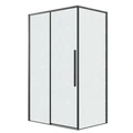 Душевое ограждение Grossman Galaxy 100.K33.01.130.21.02-200.K33.01.100.21.02 (130х100х195) раздвижная(левая),черный матовый,стекло шиншилла,2 места 120.K33.01.1310.21.02