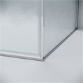 Душевое ограждение Grossman Galaxy 100.K33.01.110.10.02-200.K33.01.100.10.02 (110х100х195) раздвижная(левая),хром,стекло шиншилла,2 места 120.K33.01.1110.10.02