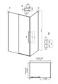 Душевое ограждение Grossman Galaxy 100.K33.01.110.10.02-200.K33.01.100.10.02 (110х100х195) раздвижная(левая),хром,стекло шиншилла,2 места 120.K33.01.1110.10.02