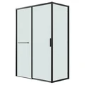 Душевое ограждение Grossman Style 100.K33.05.130.21.00-200.K33.05.80.21.00 (130х80х195) раздвижная,черный матовый,стекло прозрачное,2 места 120.K33.05.1380.21.00