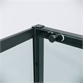Душевое ограждение Grossman Style 100.K33.05.100.21.00-200.K33.05.80.21.00 (100х80х195) раздвижная,черный матовый,стекло прозрачное,2 места 120.K33.05.1080.21.00