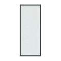 Боковая стенка Grossman Style 200.K33.05.100.21.02 (100х195) черный матовый,стекло шиншилла, 1 место 200.K33.05.100.21.02