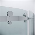 Душевое ограждение Grossman Classic 301.K33.04.9090.10.00 (90х90х195) четверть круга,раздвижная,хром,стекло прозрачное, 1 место 301.K33.04.9090.10.00