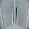 Душевое ограждение Grossman Classic 301.K33.04.9090.10.00 (90х90х195) четверть круга,раздвижная,хром,стекло прозрачное, 1 место 301.K33.04.9090.10.00