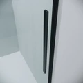 Дверь в нишу Grossman Galaxy 100.K33.01.120.21.00 (120х195) черный матовый,стекло прозрачное,раздвижная, 1 место 100.K33.01.120.21.00