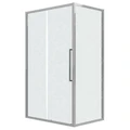 Душевое ограждение Grossman Cosmo 100.K33.02.120.10.02-200.K33.02.90.10.02 (120х90х195) раздвижная(левая),хром,стекло шиншилла,2 места 120.K33.02.1290.10.02