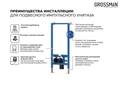 Комплект 2 в 1: инсталляция 901.K31.01.000+унитаз GR-5702 smart 901.5702.01.000