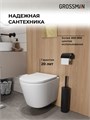 Комплект 3 в 1: Grossman инсталляция 900.K31.01.000+клавиша 700.K31.01.300.300 золото глянцевый+унитаз GR-4477SQ, 3 места 97.4477SQ.01.300