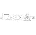 Комплект 3 в 1: Grossman инсталляция 900.K31.01.000+клавиша 700.K31.05.21M.21M черный матовый+унитаз GR-4478BMS, 3 места 97.4478BMS.05.21M