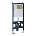 Комплект 3 в 1: Grossman инсталляция 900.K31.01.000+клавиша 700.K31.01.310.310 золото матовый+унитаз GR-4414S, 3 места 97.4414S.01.310