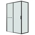 Душевое ограждение Grossman Style 100.K33.05.120.21.00-200.K33.05.100.21.00 (120х100х195) раздвижная,черный матовый,стекло прозрачное,2 места 120.K33.05.1210.21.00