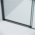 Душевое ограждение Grossman Style 100.K33.05.120.21.00-200.K33.05.100.21.00 (120х100х195) раздвижная,черный матовый,стекло прозрачное,2 места 120.K33.05.1210.21.00