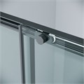 Душевое ограждение Grossman Style 100.K33.05.120.21.00-200.K33.05.100.21.00 (120х100х195) раздвижная,черный матовый,стекло прозрачное,2 места 120.K33.05.1210.21.00