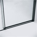 Душевое ограждение Grossman Style 100.K33.05.110.21.02-200.K33.05.100.21.02 (110х100х195) раздвижная(левая),черный матовый,стекло шиншилла,2 места 120.K33.05.1110.21.02