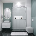 Душевое ограждение Grossman Style 100.K33.05.110.10.00-200.K33.05.70.10.00 (110х70х195) раздвижная,хром,стекло прозрачное,2 места 120.K33.05.1170.10.00
