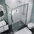 Душевое ограждение Grossman Style 100.K33.05.110.10.00-200.K33.05.70.10.00 (110х70х195) раздвижная,хром,стекло прозрачное,2 места 120.K33.05.1170.10.00