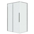 Душевое ограждение Grossman Galaxy 100.K33.01.110.10.02-200.K33.01.80.10.02 (110х80х195) раздвижная(левая),хром,стекло шиншилла,2 места 120.K33.01.1180.10.02