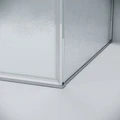 Душевое ограждение Grossman Galaxy 100.K33.01.110.10.02-200.K33.01.80.10.02 (110х80х195) раздвижная(левая),хром,стекло шиншилла,2 места 120.K33.01.1180.10.02