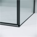 Душевое ограждение Grossman Galaxy 100.K33.01.120.21.00-200.K33.01.80.21.00 (120х80х195) раздвижная,черный матовый,стекло прозрачное,2 места 120.K33.01.1280.21.00