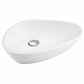 Тумба подвесная с раковиной для ванной 65 см Teymi Ritta корпус дуб фасад белый раковина Ellie 60 F03332 1211555