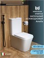 Унитаз напольный безободковый с быстросъемным сиденьем микролифт Watersense Amelia W00093