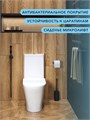 Унитаз напольный безободковый торнадо Watersense Belinda Pro Vortex сиденье микролифт W00120